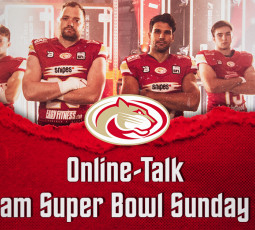 Online-Talk vorm Super Bowl