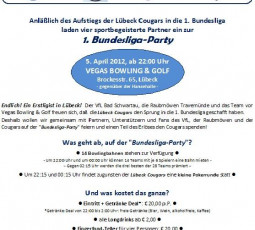 5. April: 1. Bundesliga-Party