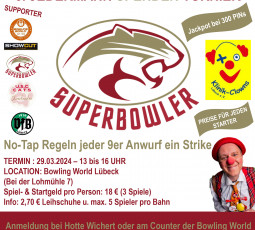 Jedermann-Spenden-Bowlingturnier 29.03.2024