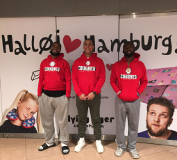 Import-Trio in Deutschland gelandet