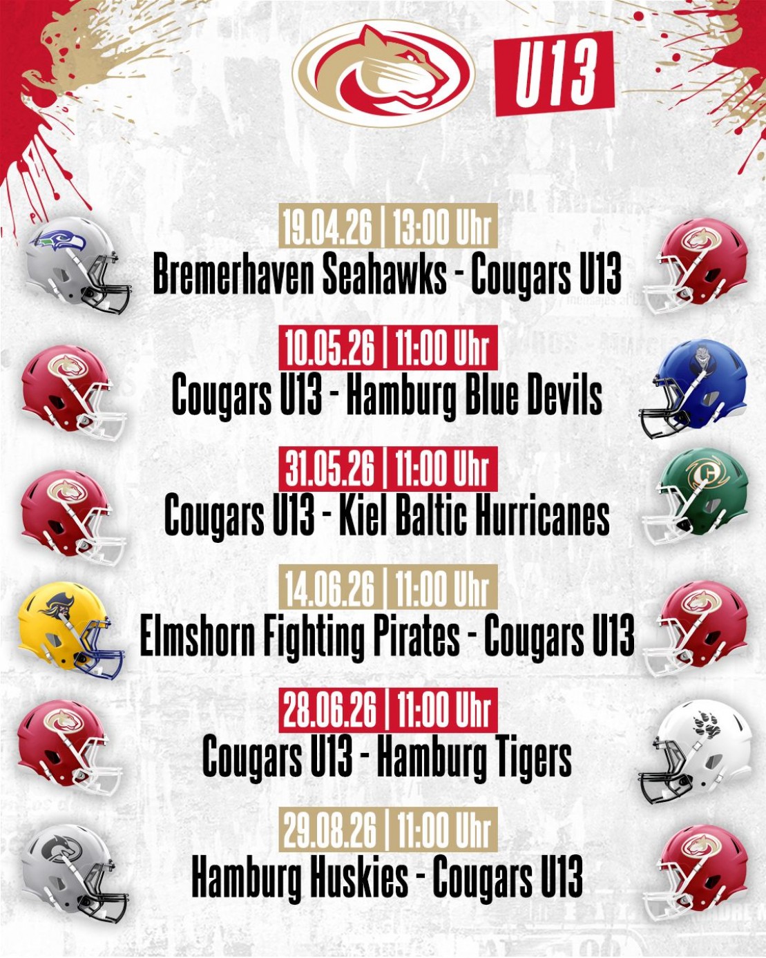 Schedule 2026