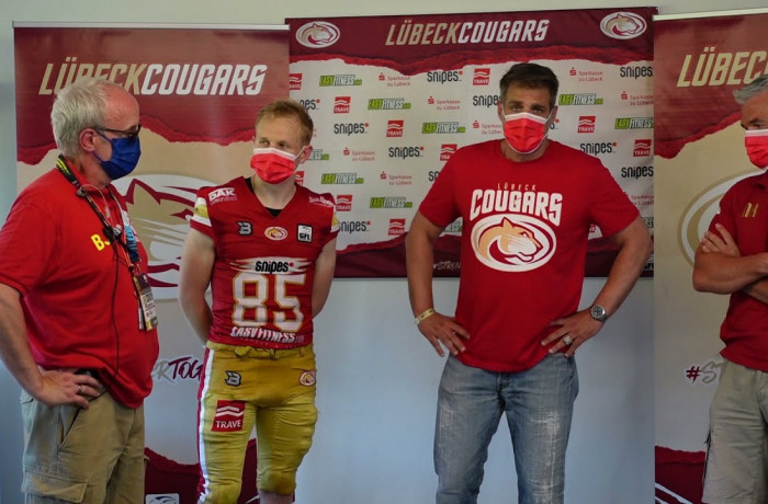 Pressekonferenz Lübeck Cougars - Assindia Cardinals (27. Juni 2021)